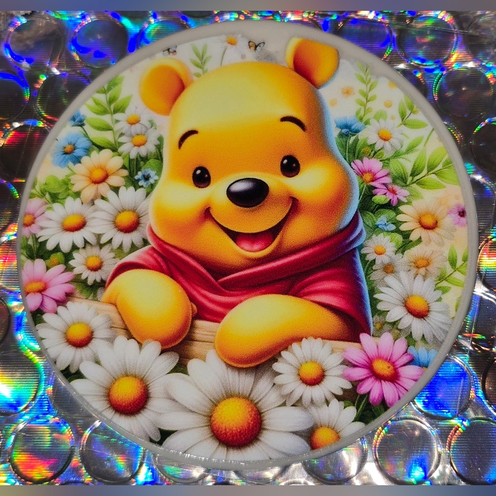 Winnie the Pooh Custom Christmas Ornament with Real Pearl #1020